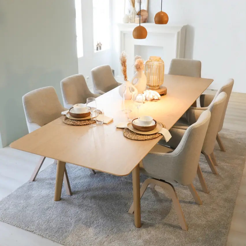Stressless Bordeaux tafel - rechthoekig