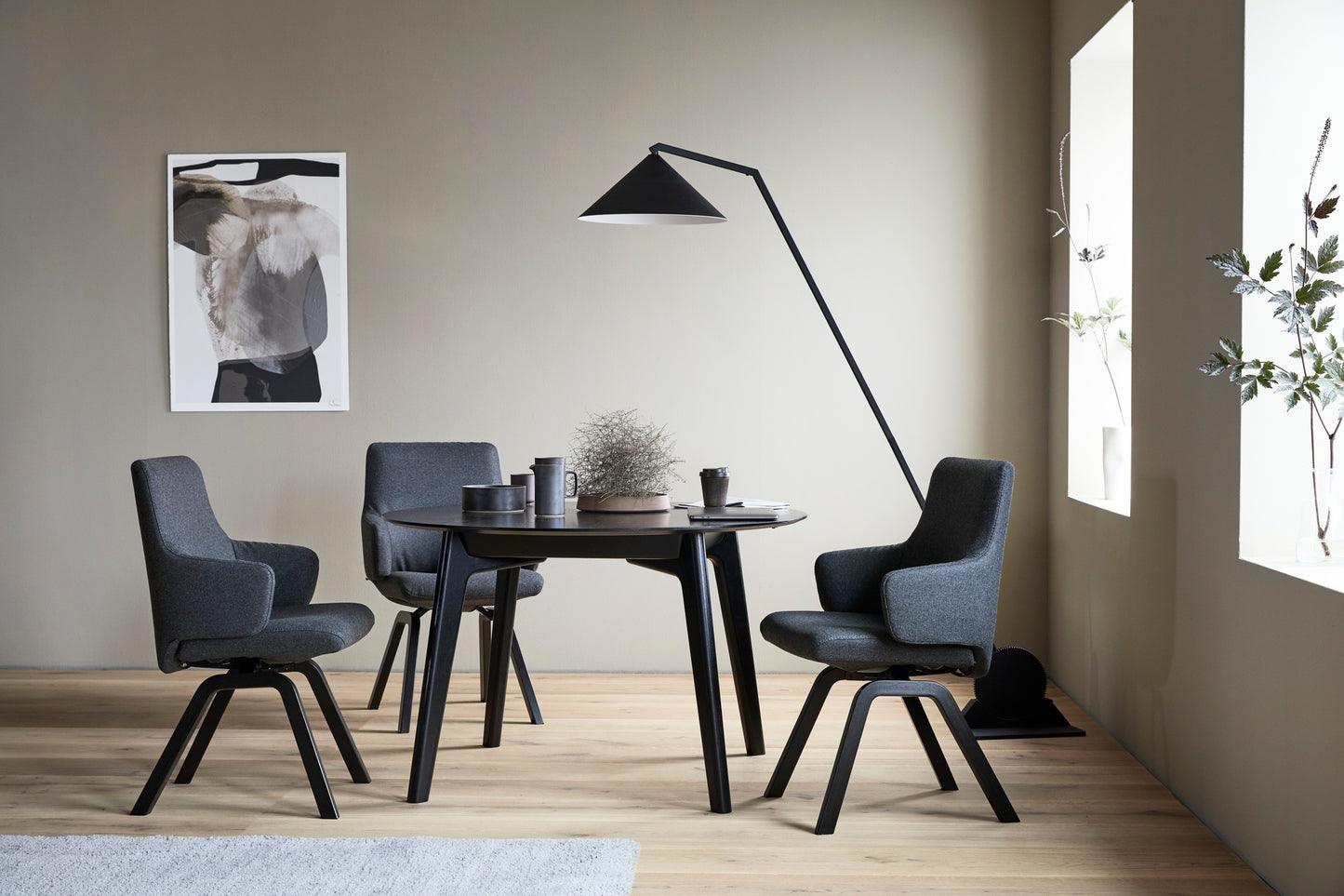 Stressless Bordeaux tafel - rond