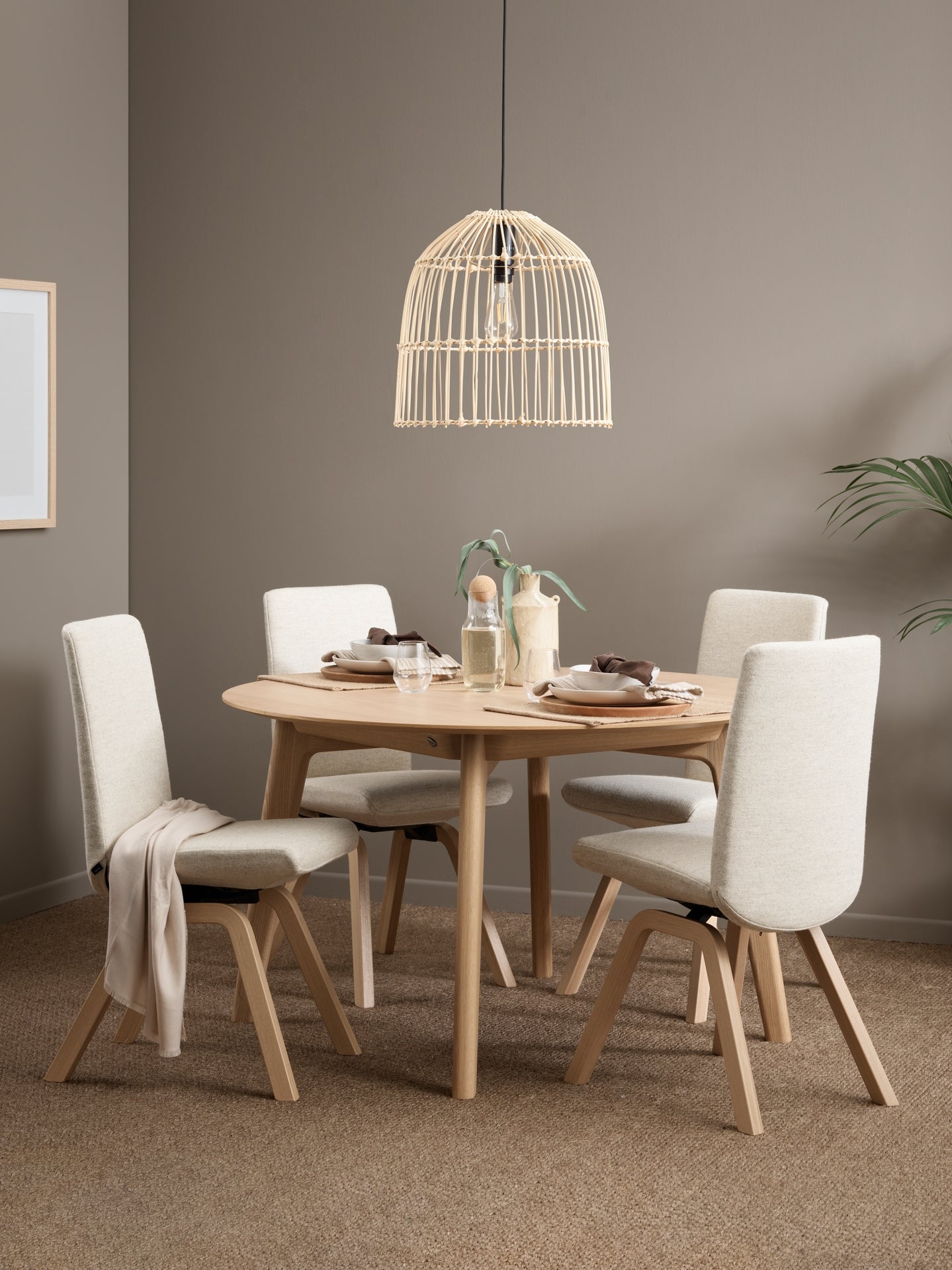 Stressless Bordeaux tafel - rond