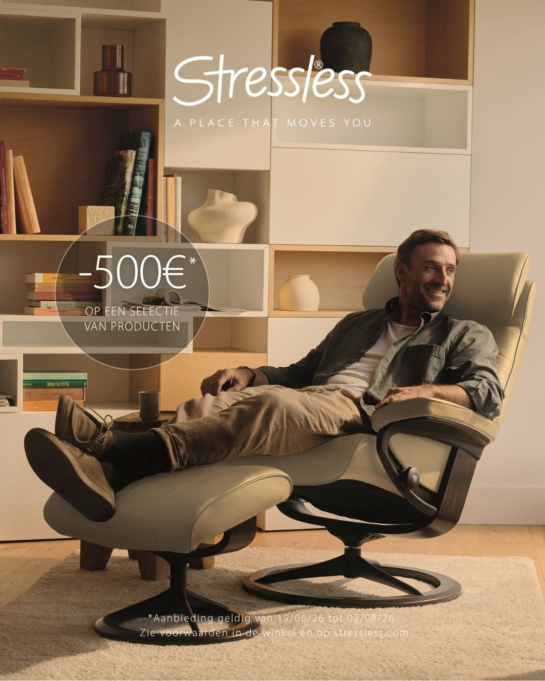 Zomeractie Stressless (geldig tot 02/08/26)