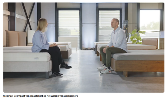 Webinar: De impact van slaaptekort op het welzijn van werknemers