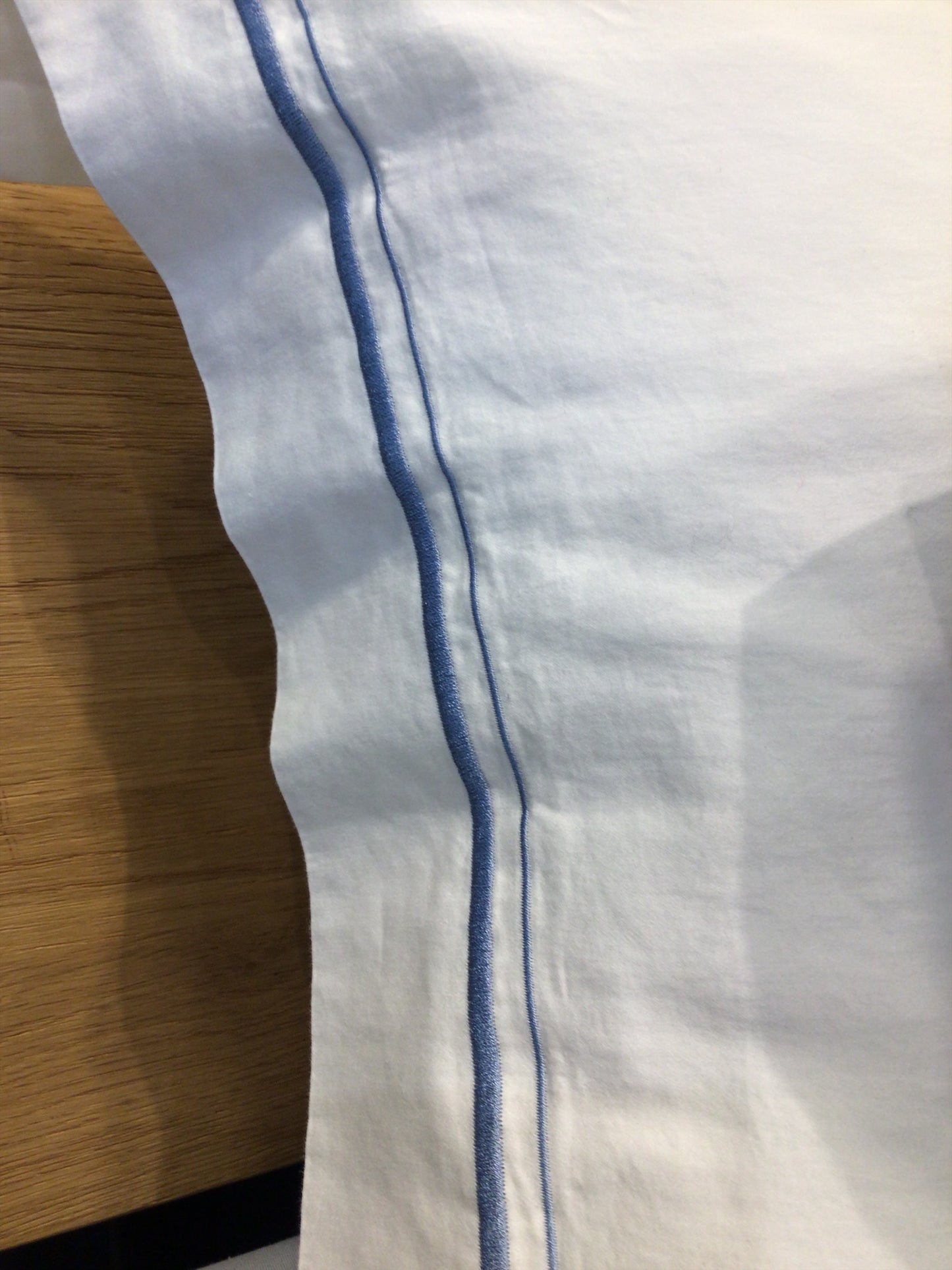 Lysdrap bedtextiel toonzaal