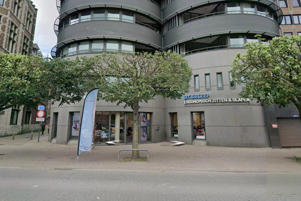 Gevel van Sit & Sleep Antwerpen