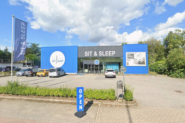 Gevel van Sit & Sleep Leuven